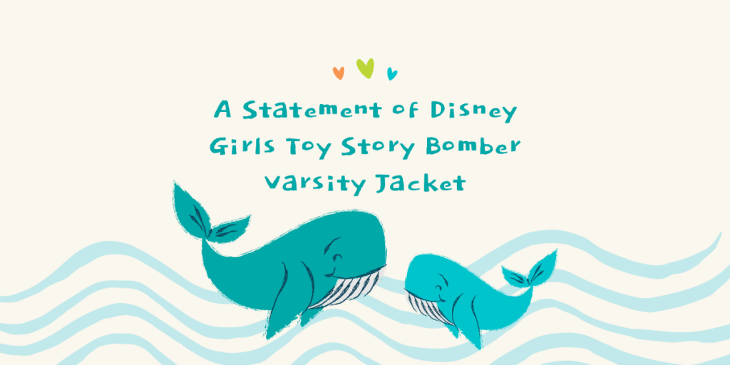 A Statement of Disney Girls Toy Story Bomber Varsity Jacket