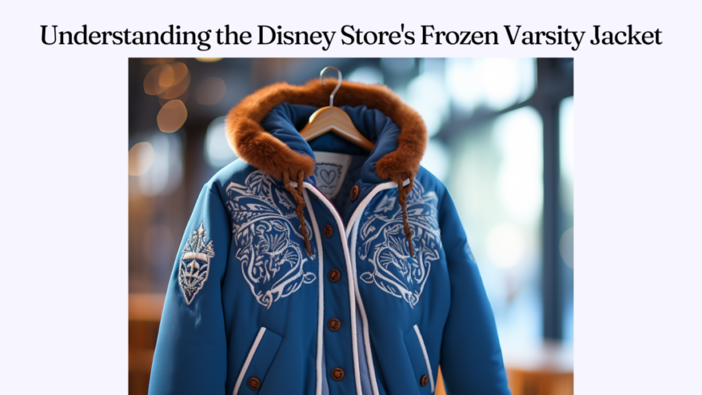 Understanding the Disney Store's Frozen Varsity Jacket